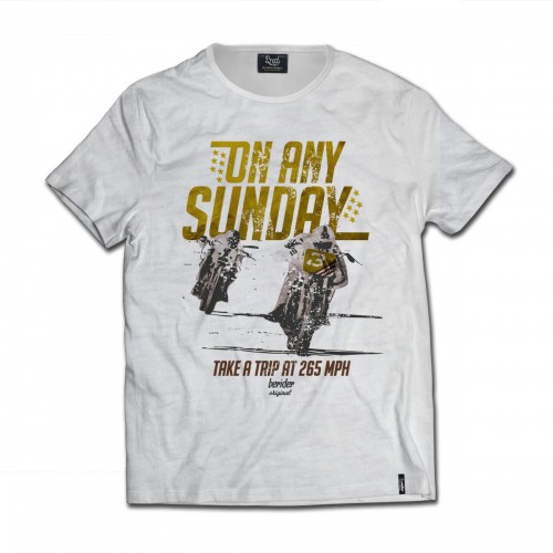 T-shirt BRD On Any Sunday Uomo