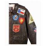 Top Gun Maverick Giacca in Pelle G1 TOP GUN® UFFICIALE – SIGNATURE SERIES 1.0 -  Uomo