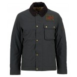 Giacca Steve McQueen Barbour Workers Wax - Sage