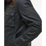 Giacca Steve McQueen Barbour Workers Wax - Sage