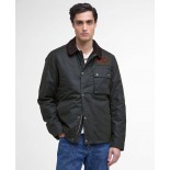Giacca Steve McQueen Barbour Workers Wax - Sage