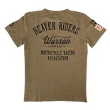 T-shirt Heaven Riders kaki Uomo