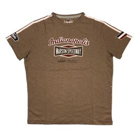 T-shirt  Indianapolis marrone chiaro Uomo