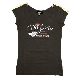 T-shirt  Daytona 75 carbone Donna