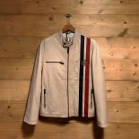 Giacca in pelle Gulf GP Originals beige Uomo